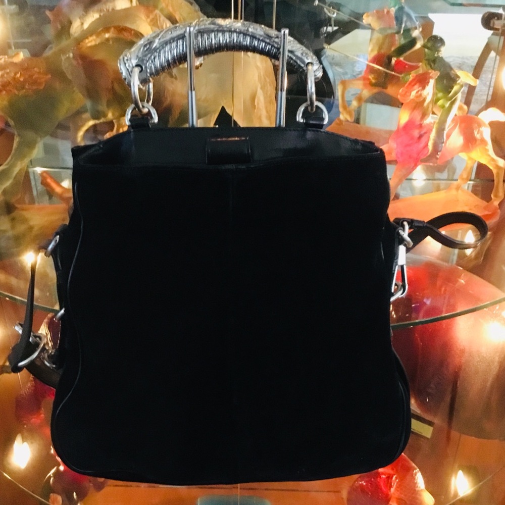 YSL Iconic Mombasa Suede bag, pristine condition!